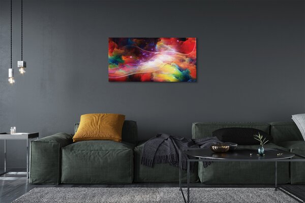 Obraz na plátne Fraktály abstraktné vlna 100x50 cm