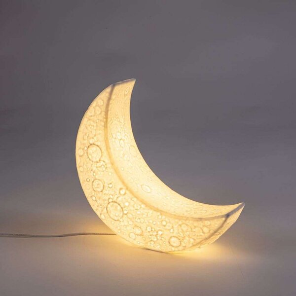 Stolové Lampa SELETTI, Biela, Obývacia izba, Iné