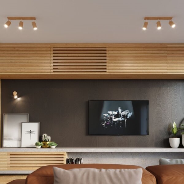 Sollux SL.0703 - Bodové svietidlo BERGE 3xGU10/40W/230V
