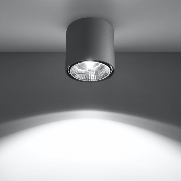 Sollux SL.0696 - Bodové svietidlo TIUBE 1xGU10-AR111/10W/230V