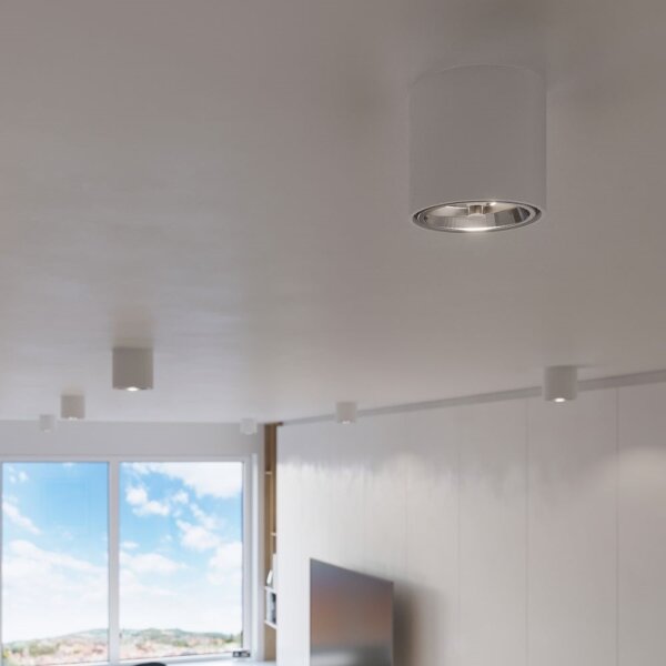 Sollux SL.0695 - Bodové svietidlo TIUBE1xGU10-AR111/10W/230V