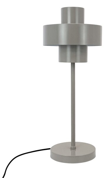 Stolové Lampa Dyberg Larsen, Stoke, Sivá, Obývacia izba, Kov, Dizajnový