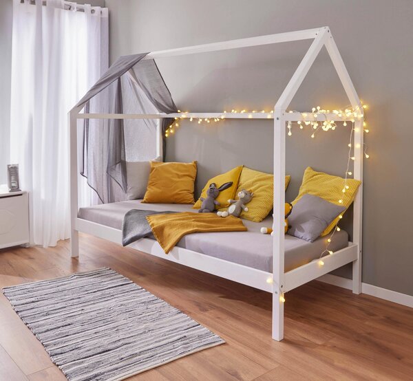 DOMČEKOVÁ POSTEĽ, 90/200 cm biela MID.YOU - Detské izby, Online Only