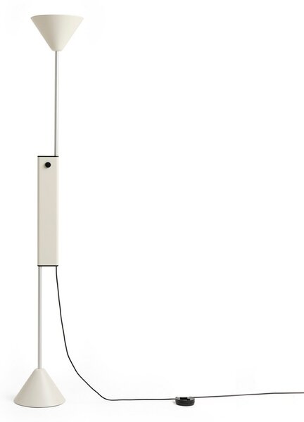 Stojacie Lampa HAY, Twist, stmievateľné, Biela, Obývacia izba, Hliník, Dizajnový