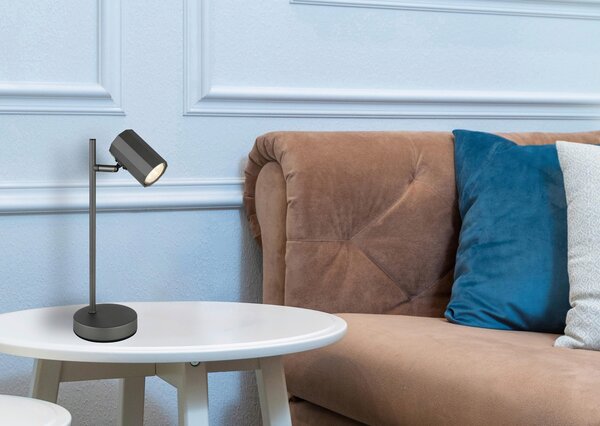 STOLNÁ LAMPA, GU10, 16,5/12/35 cm Globo - Online Only bytové doplnky, Online Only
