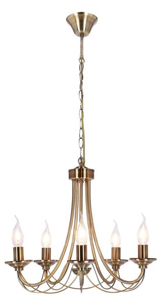 Luster na reťazi MUZA 5xE14/40W/230V