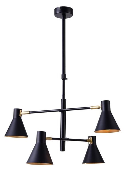 Luster na tyči LESS 4xE14/40W/230V