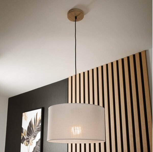 Luster na lanku ANTONIO 1xE27/60W/230V dub