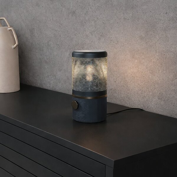 Stolové Lampa Herstal, Modrá, Obývacia izba, Kov