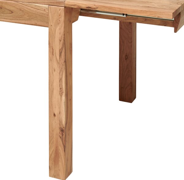 JEDÁLENSKÝ STÔL, farba akácie, 120/90/76 cm P & B - Stoly, Online Only