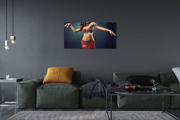 Obraz canvas žena tancuje 100x50 cm