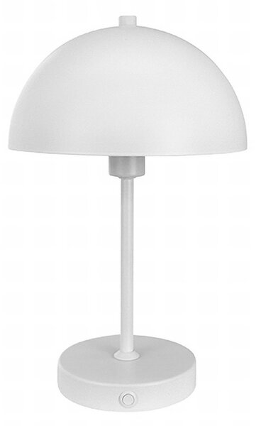 Stolové Lampa Dyberg Larsen, Stockholm, stmievateľné, Biela, Obývacia izba, Kov, Škandinávsky