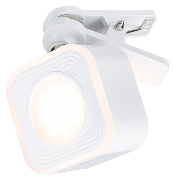 Stolové Lampa Paulmann, Varia, stmievateľné, Biela, Spálňa, Plast, Moderný