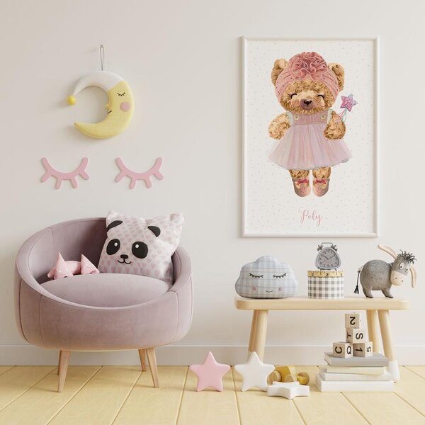 CEBA Plagát Fluffy Puffy Joe 50 x 70 cm W-856-132-682