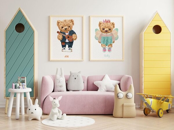 CEBA Plagát Fluffy Puffy Joe 50 x 70 cm W-856-132-682