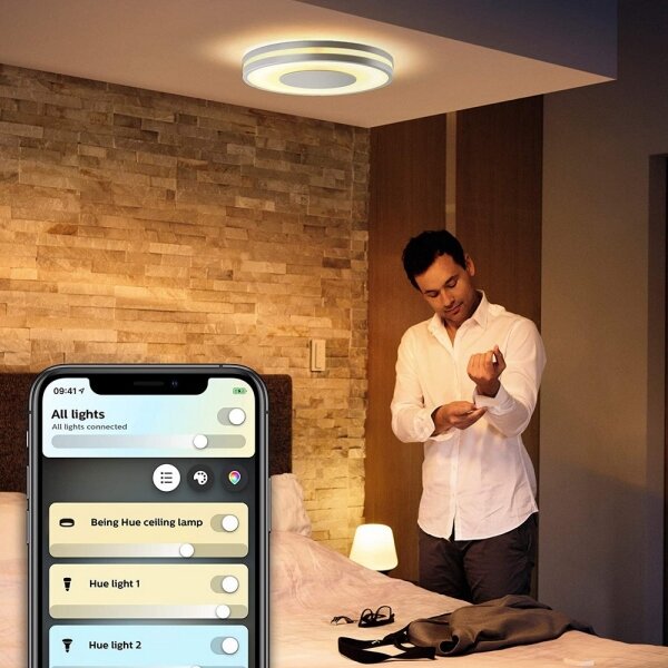 Philips 32610/48/P6 - LED stmievateľné svietidlo Hue BEING LED/27W/230V + diaľkové ovládanie