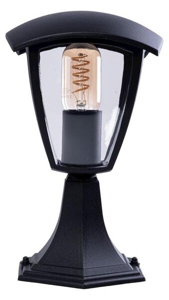 Vonkajšia lampa FOX 1xE27/40W/230V IP44 čierna