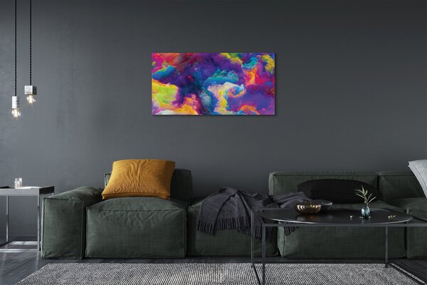 Obraz na plátne nepravidelné fraktály 100x50 cm