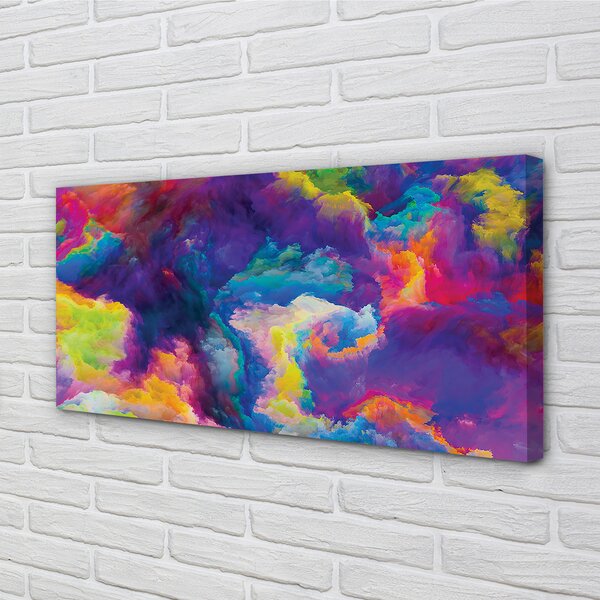 Obraz na plátne nepravidelné fraktály 100x50 cm