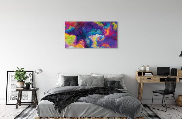 Obraz na plátne nepravidelné fraktály 100x50 cm