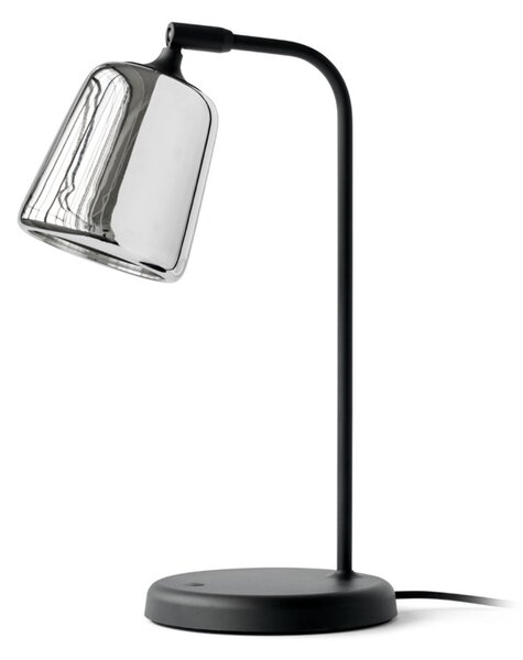 Stolové Lampa New Works, Material New Edition, stmievateľné, Čierna, Obývacia izba, Kov, Dizajnový