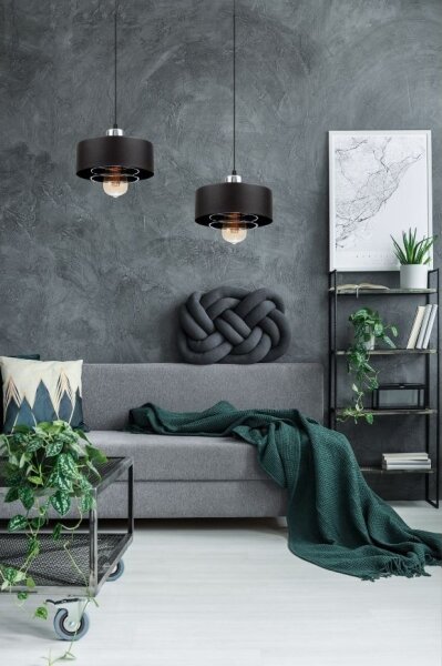 Luster na lanku VEST 2xE27/60W/230V