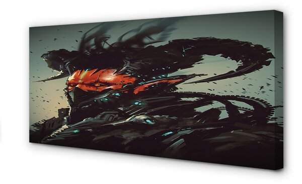 Obraz canvas Tmavé hrozná forma 100x50 cm