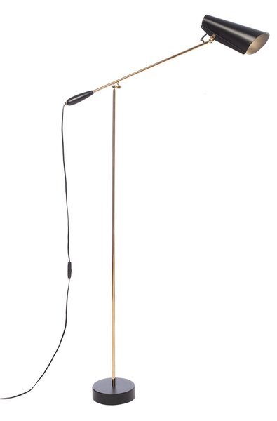 Stojacie Lampa Northern, BIRDY, Čierna, Obývacia izba, Kov, Dizajnový