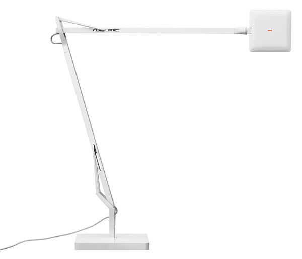 Stolové Lampa FLOS, Kelvin Edge, Biela, Pracovňa, Kov, Dizajnový