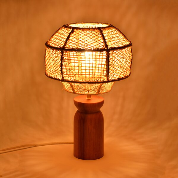 Stolové Lampa MARKET SET, Odyssée, Drevo, Obývacia izba, Drevo, Dizajnový