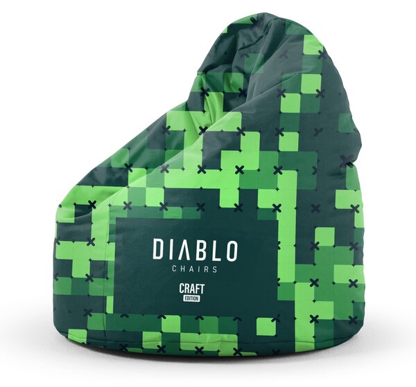 Detský taburet, zelený: Diablo Chairs Craft Edition