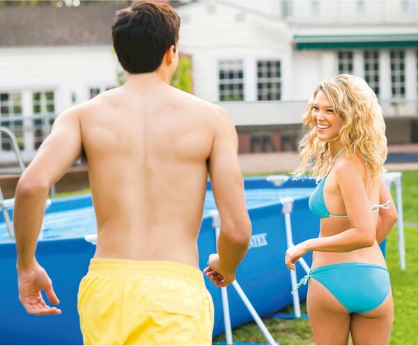 Intex 28273 Bazén Rectangular Frame Pool 450 x 220 x 84cm 28273
