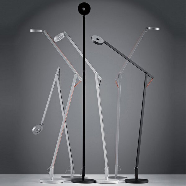Stojacie Lampa Rotaliana, String F1 DTW, stmievateľné, Čierna, Obývacia izba, Kov, Dizajnový