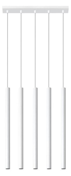 Sollux SL.0468 - Luster na lanku PASTELO 5xG9/8W/230V biela