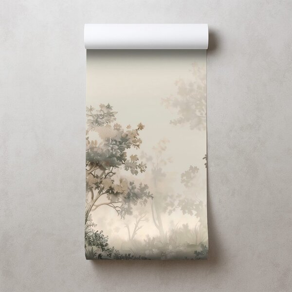 Fototapeta minimalistická lesná krajina