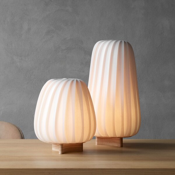 ST906 Stolová Lampa 23x31 Lacquered Paper White