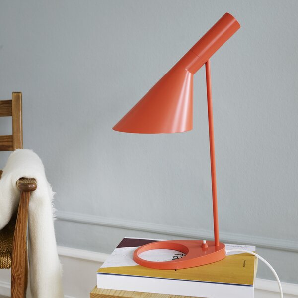 Stolové Lampa Louis Poulsen, AJ, Oranžová, Obývacia izba, Kov, Dizajnový
