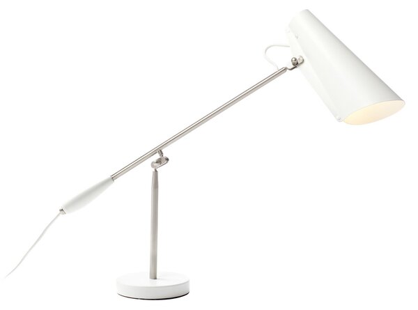 Stolové Lampa Northern, BIRDY, Biela, Obývacia izba, Kov, Dizajnový