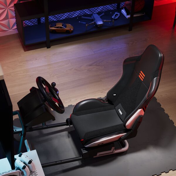 Herné kreslo so simracingovým kokpitom s držiakom volantu: Diablo X-Drive