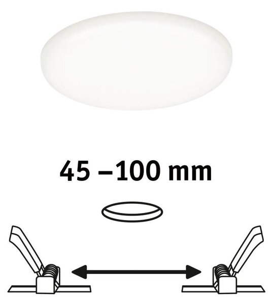 Paulmann 92391 - LED/8,5W IP44 Kúpeľňové podhľadové svietidlo VARIFIT 230V
