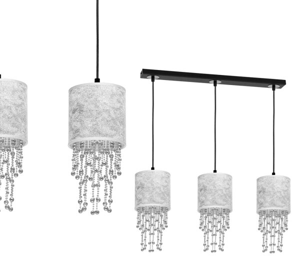 Luster na lanku ALMERIA 3xE27/60W/230V