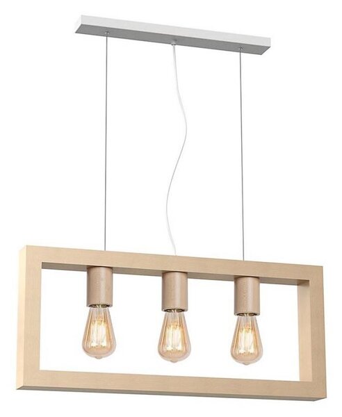Luster na lanku MACK 3xE27/60W/230V