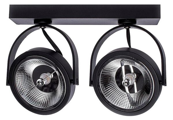 Bodové svietidlo LUGAR 2xAR111 - GU10/25W/230V