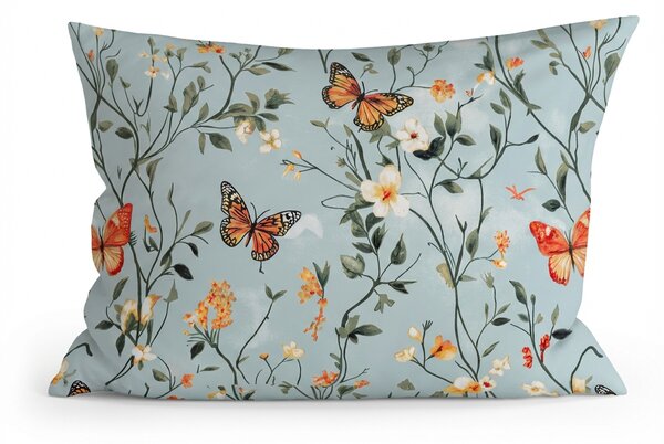 Obliečka na vankúš z mikrovlákna MONARCH WINGS 70x90 cm, svetlomodrá