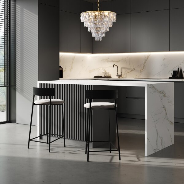 Krištáľový luster na reťazi CHELSEA 6xE14/40W/230V