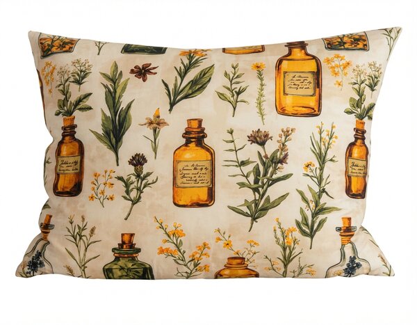 Obliečka na vankúš z mikrovlákna APOTHECARY 70x90 cm, krémová