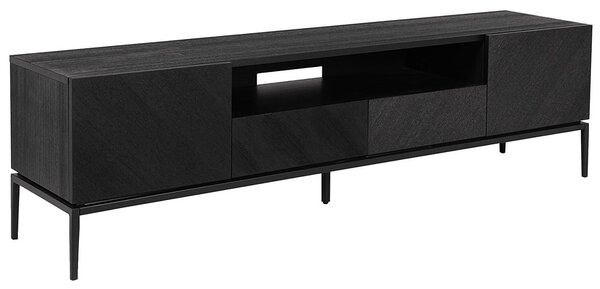 NÍZKA KOMODA, čierna, 180/50/40 cm home24 - Komody, Online Only
