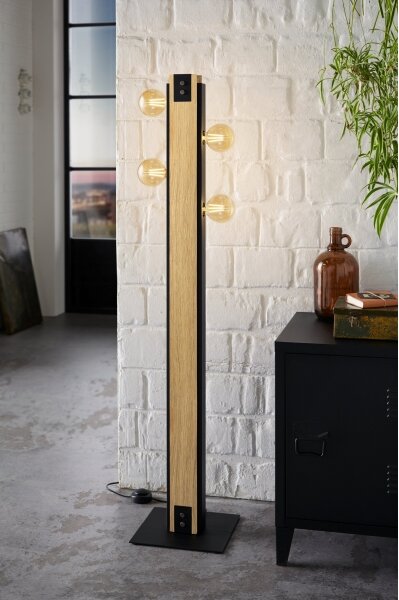 Eglo 43471 - Stojacia lampa LAYHAM 4xE27/60W/230V