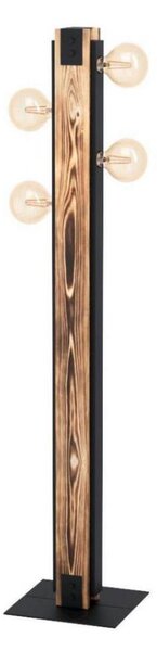 Eglo 43471 - Stojacia lampa LAYHAM 4xE27/60W/230V