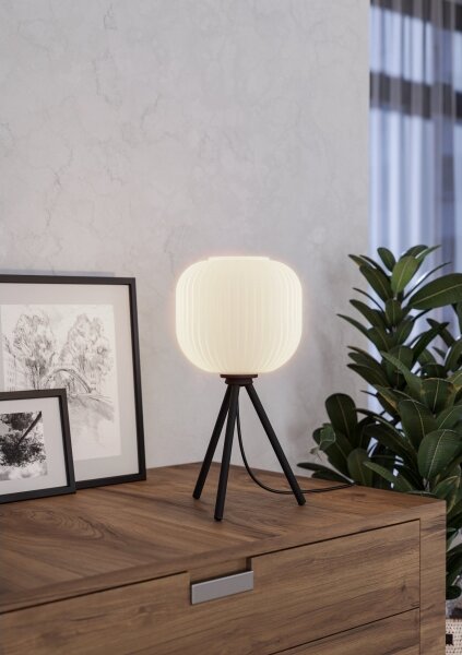 Eglo 99369 - Stolná lampa MANTUNALLE 1xE27/40W/230V